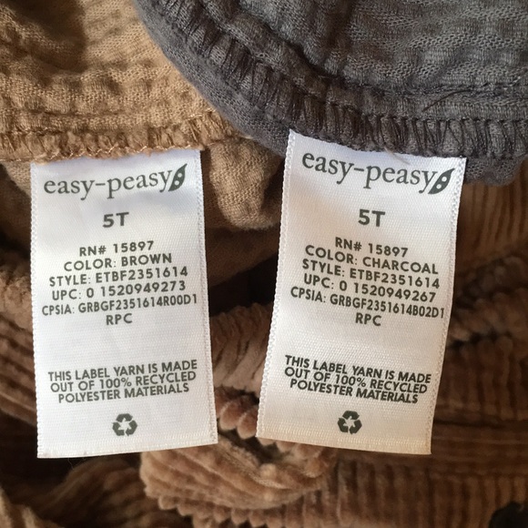 EASY-PEASY | Organic Cotton Corduroy Pants - Picture 12 of 14